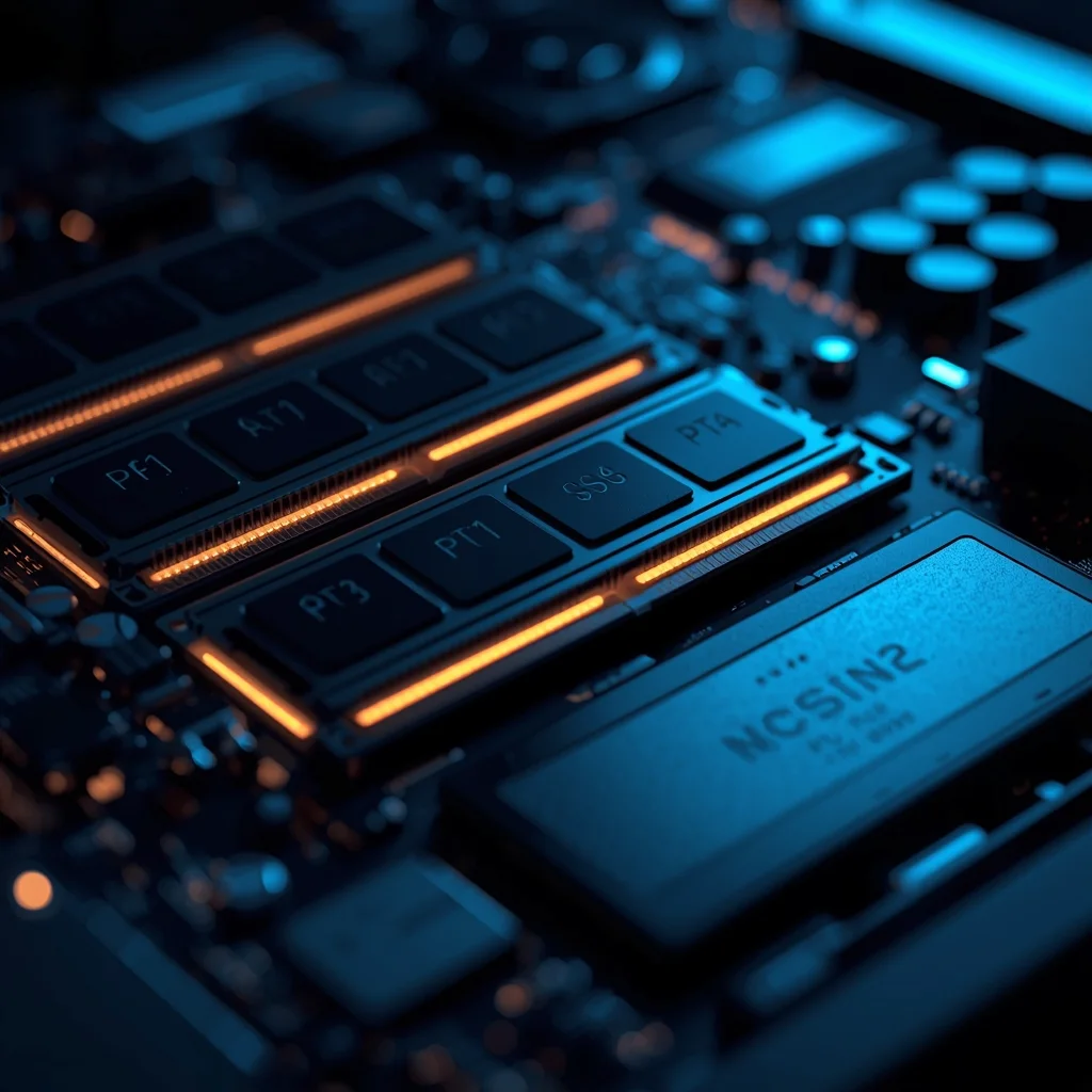 Comparison graphic showing different NPU performance tiers for modern AI laptops