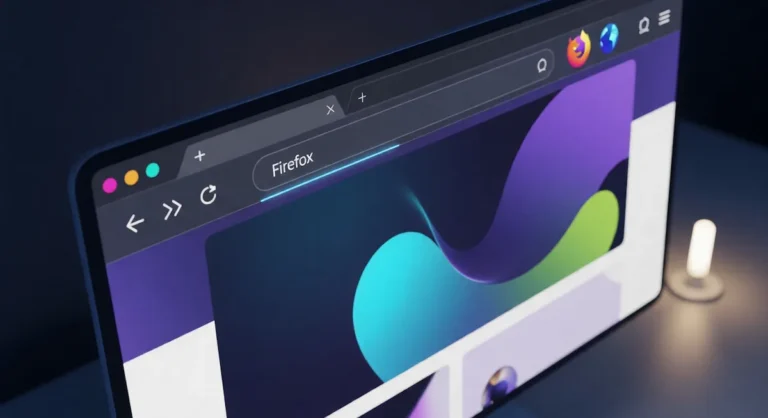 Firefox Project Nova browser redesign interface concept with modern UI and tab layout