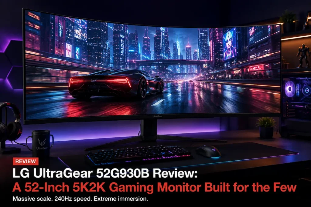 LG UltraGear 52G930B Review: A 52-Inch 5K2K Gaming Monitor Built for the Few