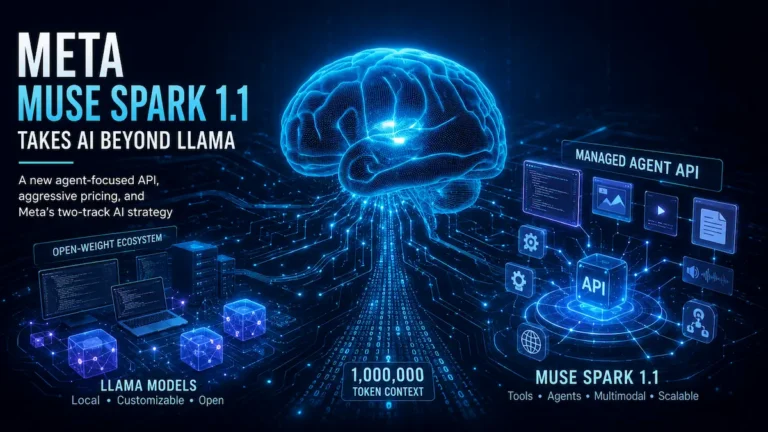 Meta Muse Spark 1.1 connecting open-weight local AI with a paid cloud agent API