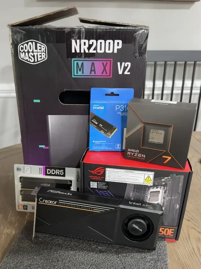 I Built a Prime Day Mini AI PC Around an Open-Box 24GB Intel Arc Pro B60